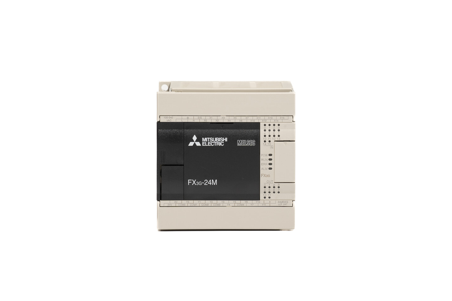 三菱 基本ユニット FX3G-24MR/ES (24年製)