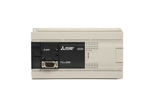 三菱 基本ユニット FX3G-60MT/DS (19年製・FX3G-232-BD付属)