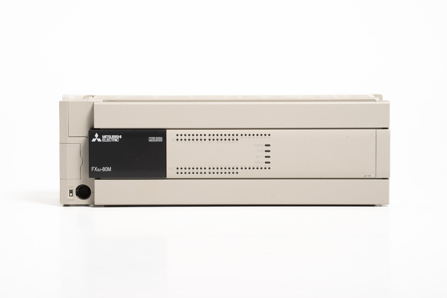 三菱 基本ユニット FX3U-80MR/ES (19年製)