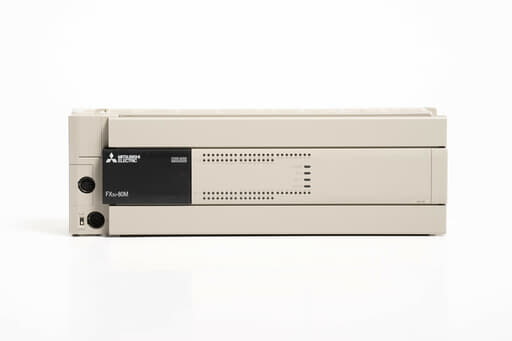 三菱 基本ユニット FX3U-80MR/ES (19年製・FX3U-422-BD付属)