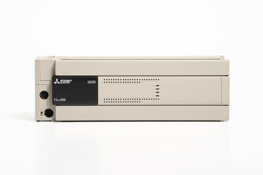 三菱 基本ユニット FX3U-80MR/ES (20年製・FX3U-422-BD付属)