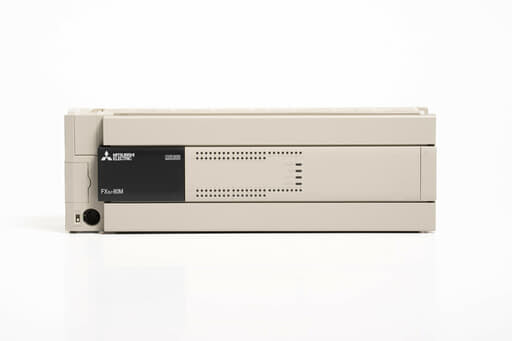 三菱 基本ユニット FX3U-80MT/ES (20年製・欠けあり)