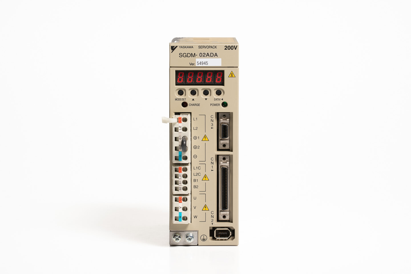 安川電機 ACサーボパック SGDM-02ADA (ソフトVer0045・割れ)