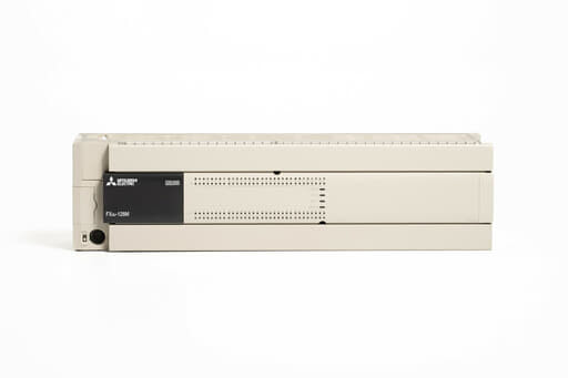 三菱 基本ユニット FX3U-128MT/ES (20年製・欠け)