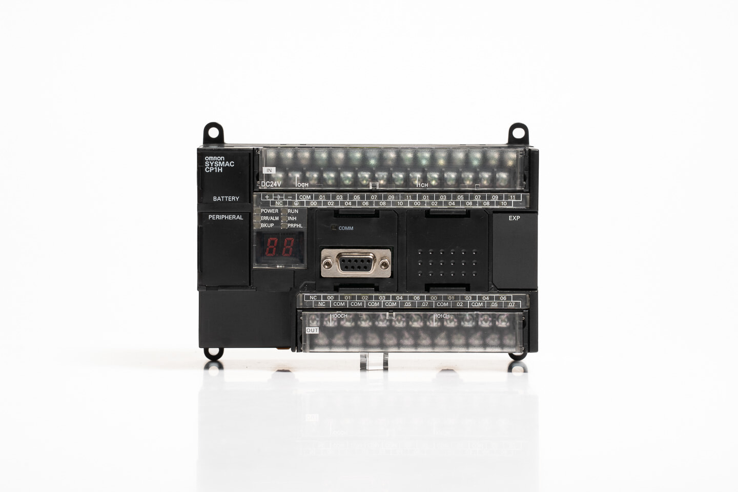 オムロン CPUユニット CP1H-X40DT-D (14年製・CS1W-CIF01付属)
