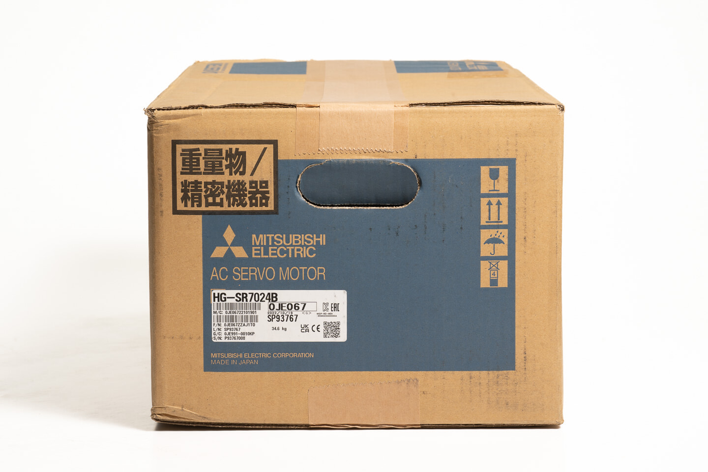 三菱 ACサーボモータ HG-SR7024B (22年製)