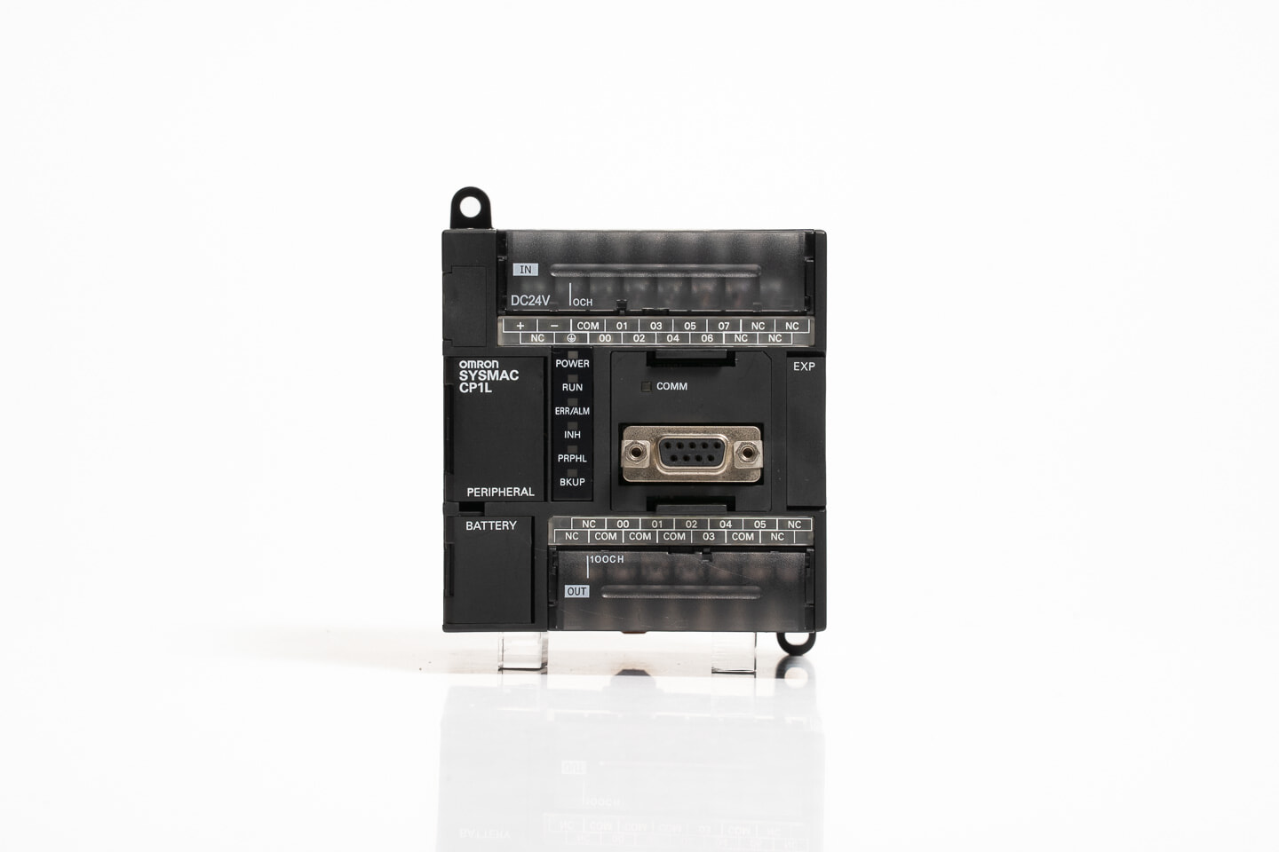 オムロン CPUユニット CP1L-L14DT-D (07年製・CS1W-CIF01付属)