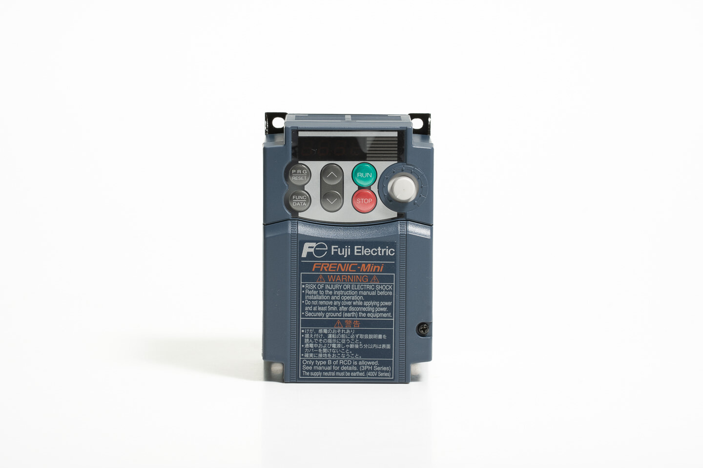 富士電機 インバータ FRN0.1C2S-2J (累積運転時間1h未満)