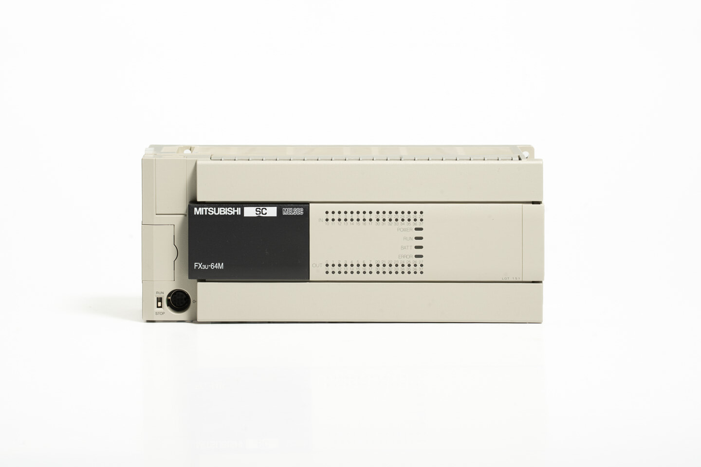 三菱 基本ユニット FX3U-64MT/ES (15年製・欠け)