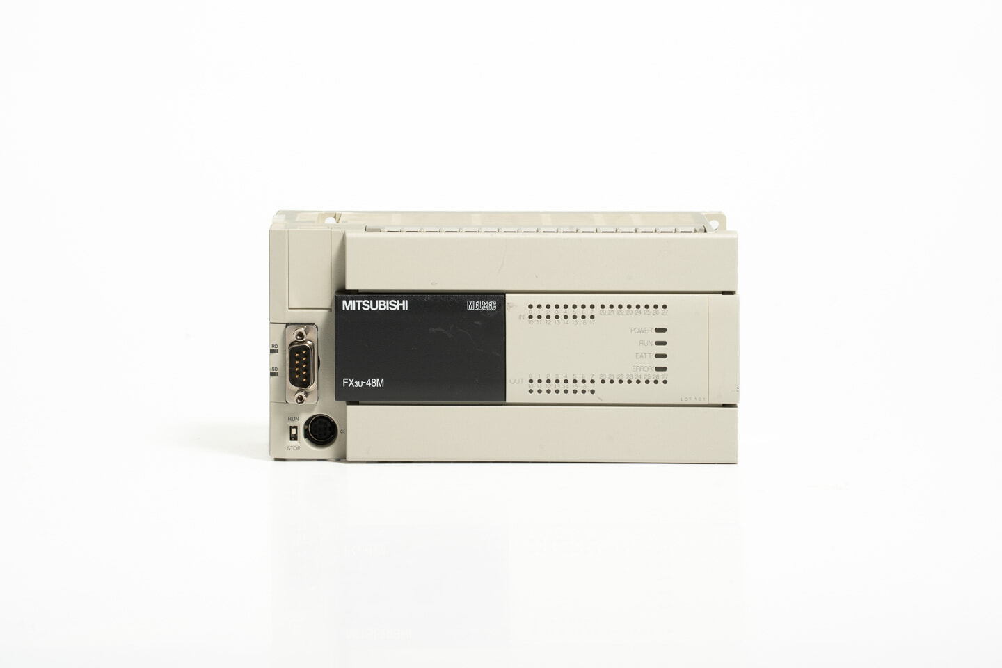 三菱 基本ユニット FX3U-48MT/ES (10年製)