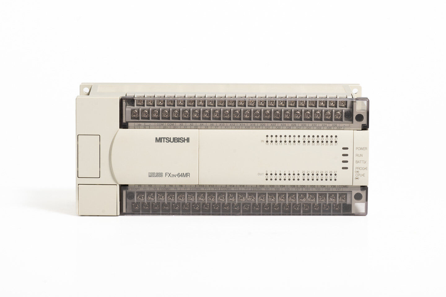 三菱 基本ユニット FX2N-64MR (09年製・欠け)