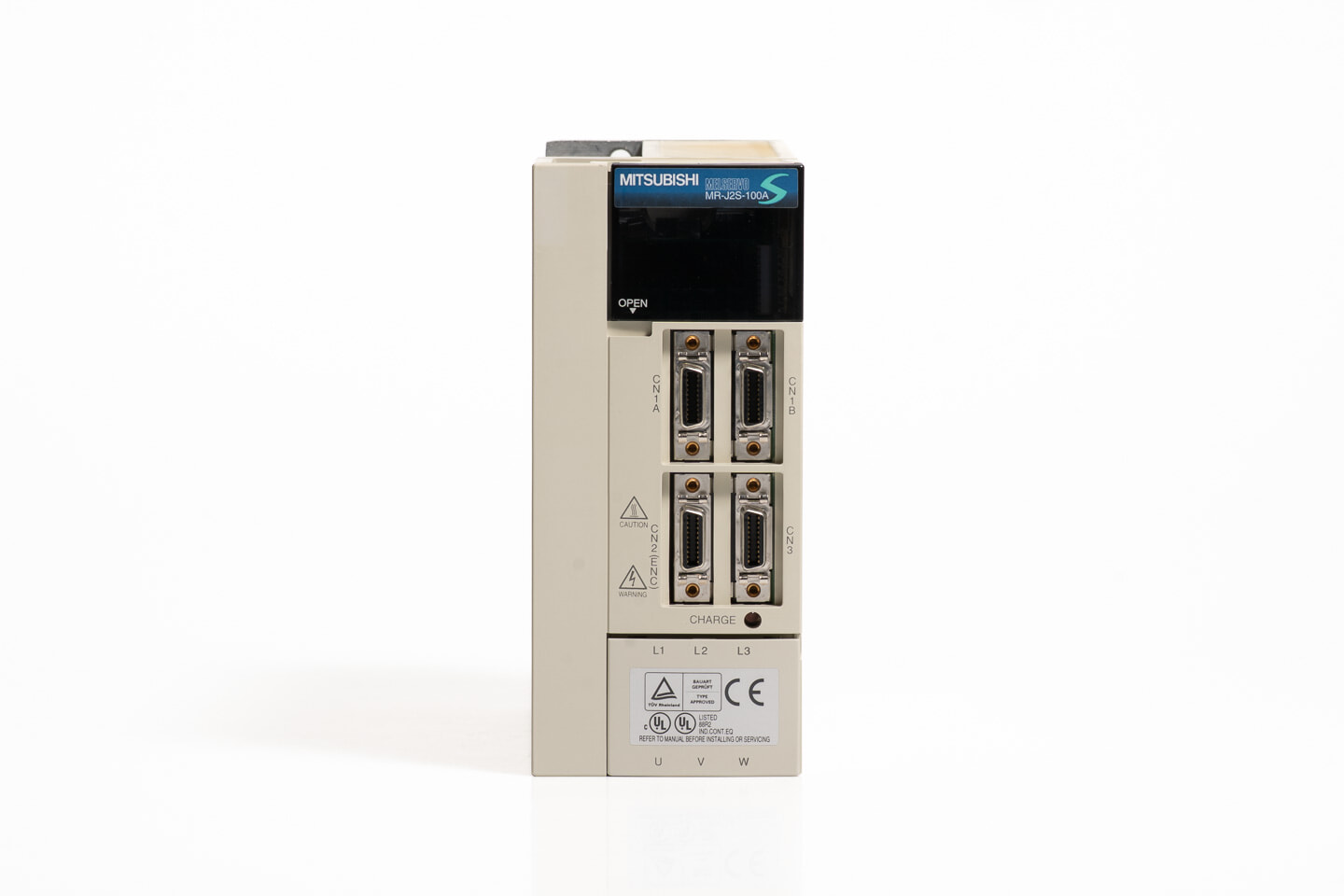 三菱 サーボアンプ MR-J2S-100A (電源ON累積時間1h未満)