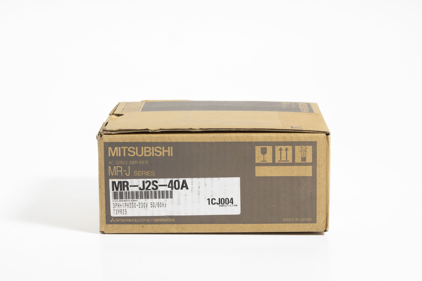 三菱 ACサーボアンプ MR-J2S-40A (03年製)