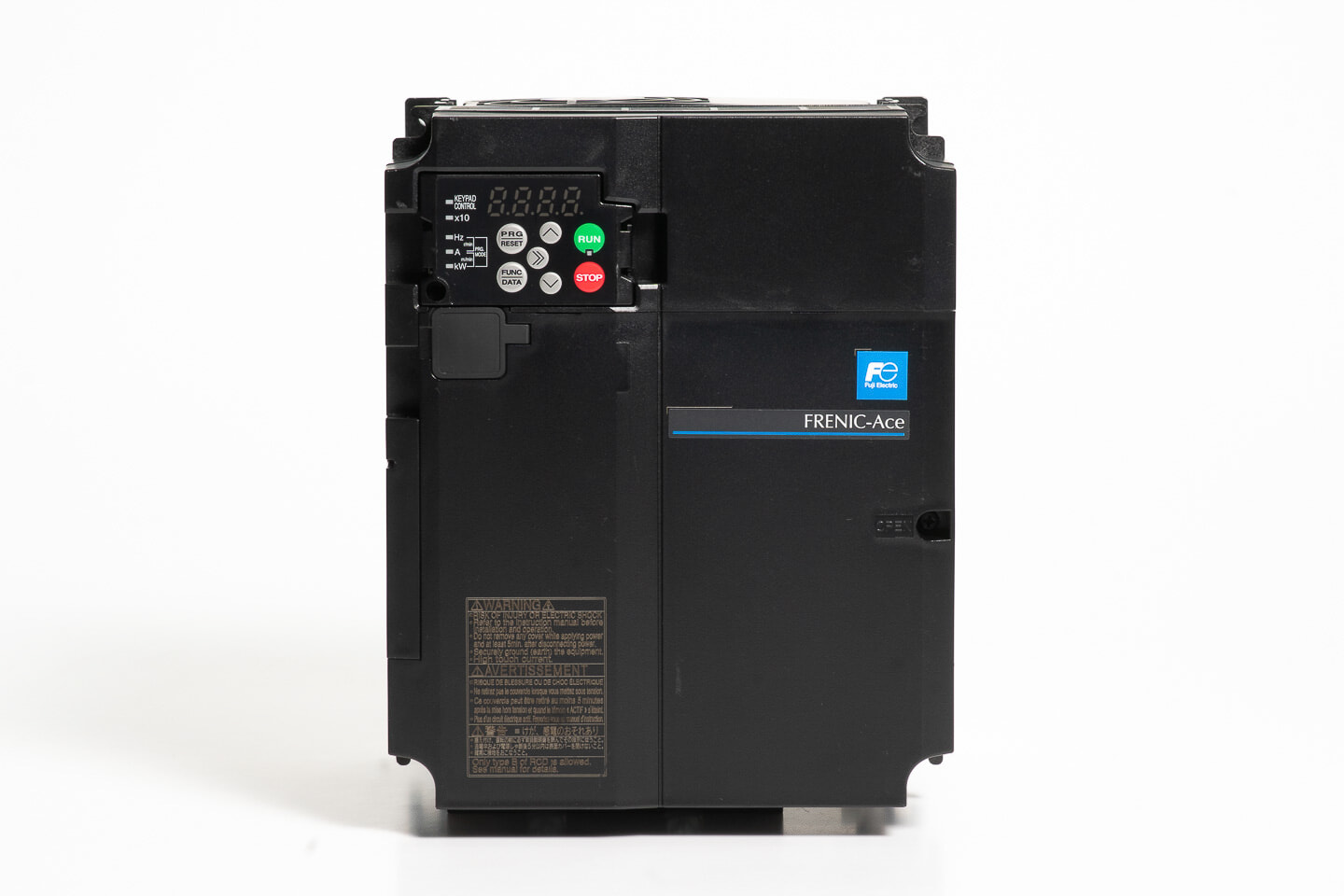 富士電機 インバータ FRN7.5E2S-2J (累積運転時間1h)