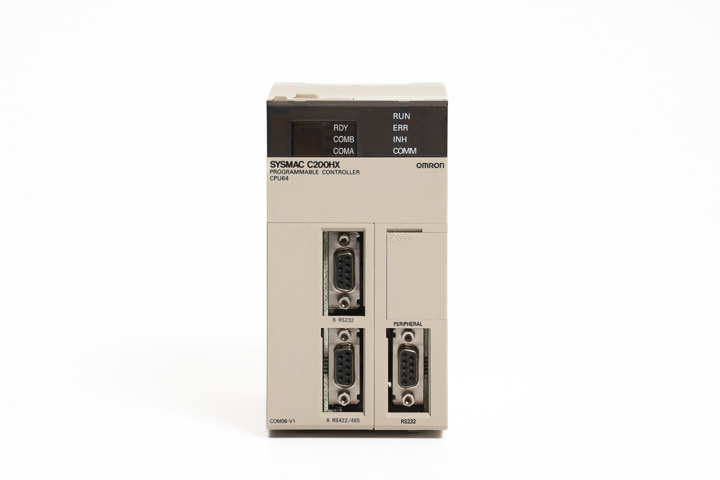 オムロン CPUユニット C200HX-CPU64 (01年製・C200HW-COM06-V1)