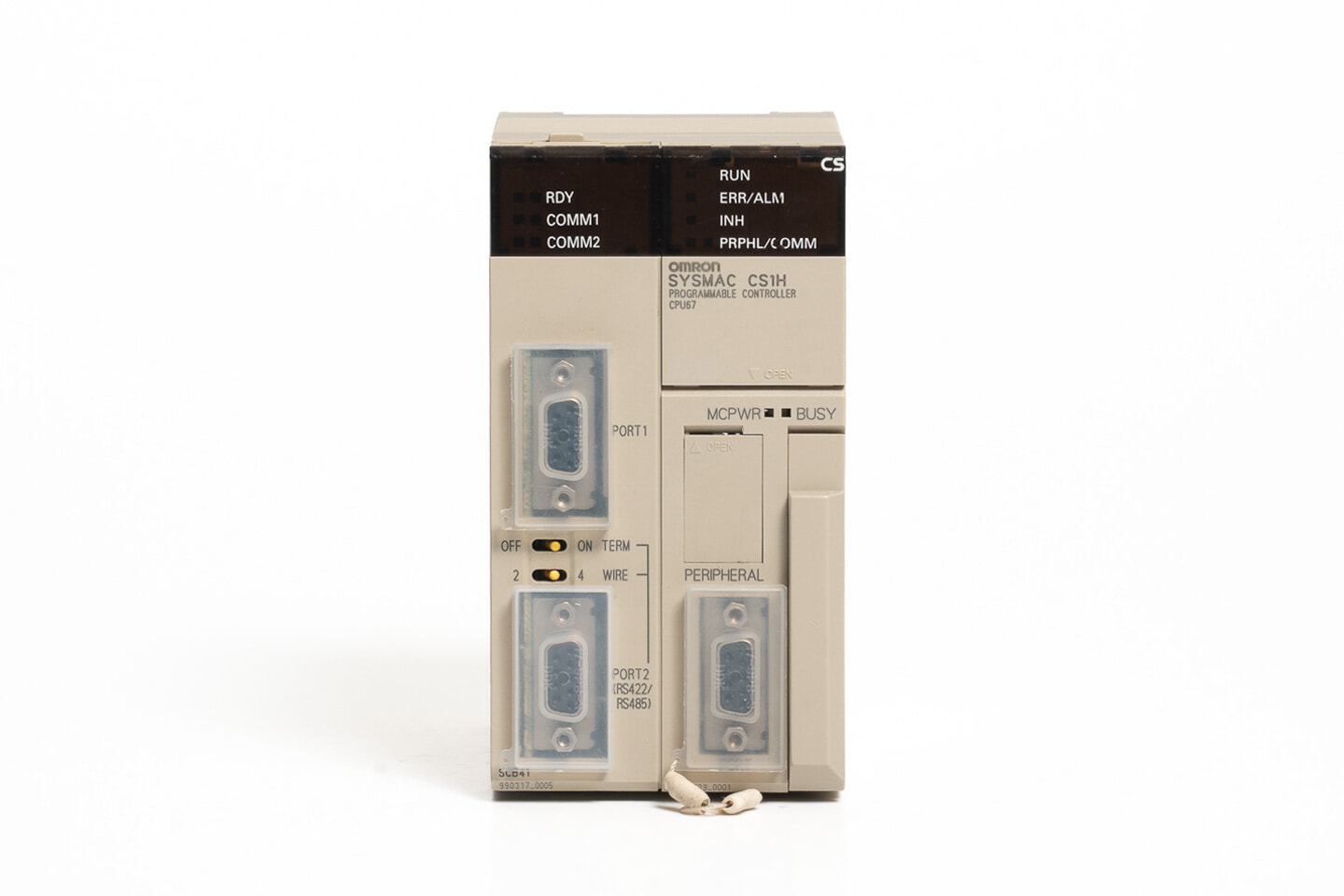 オムロン CPUユニット CS1H-CPU67 (99年製)