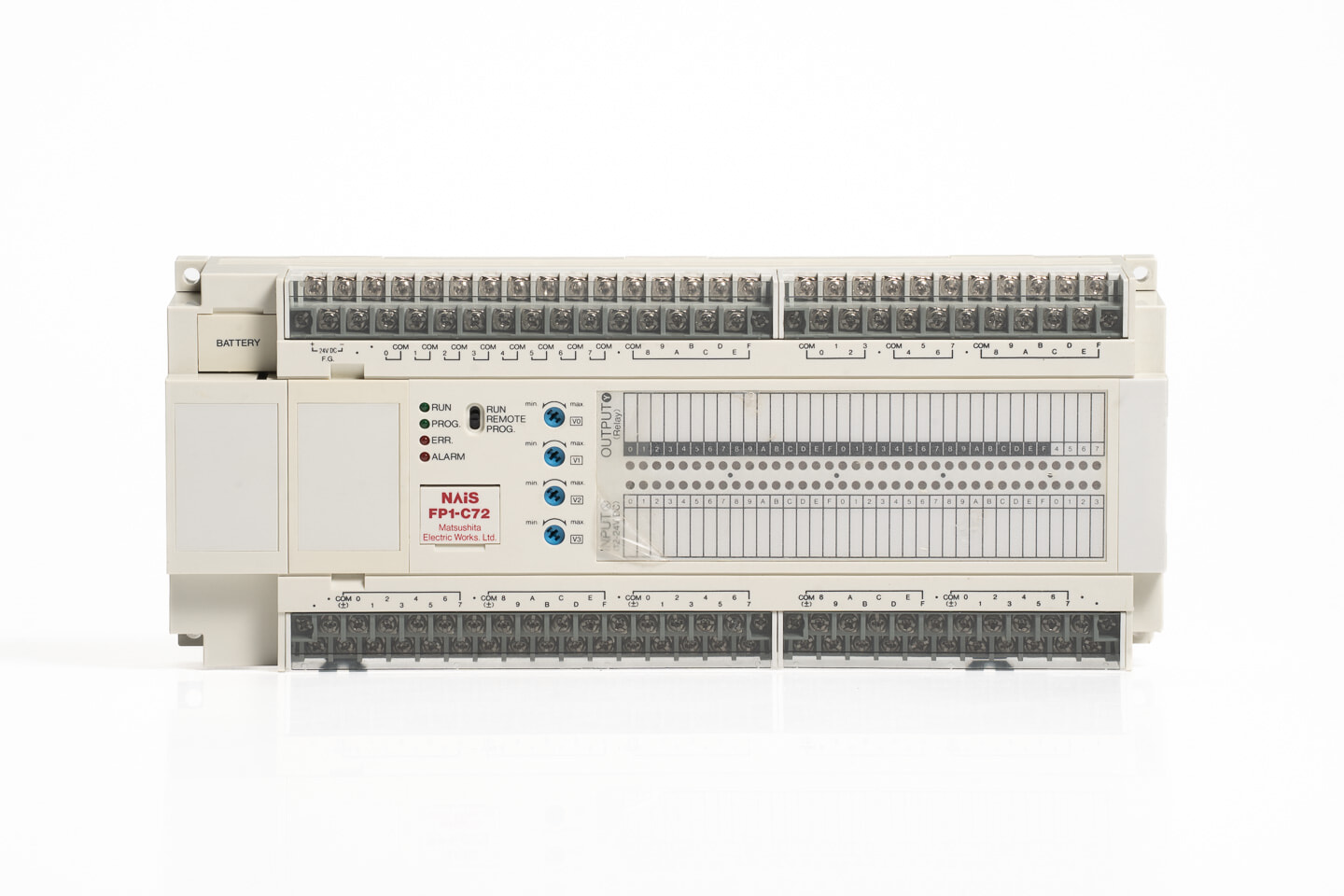 Panasonic コントロールユニット FP1-C72 (AFP12713) (92年製・割れ)