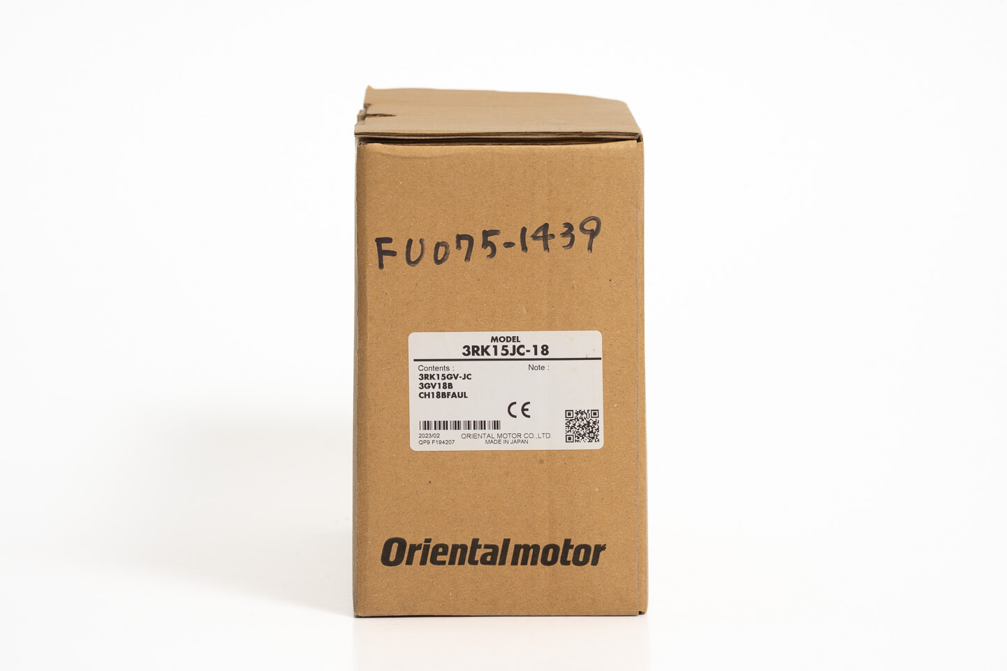 オリエンタルモーター レバーシブルモーター 3RK15JC-18 (23年製)