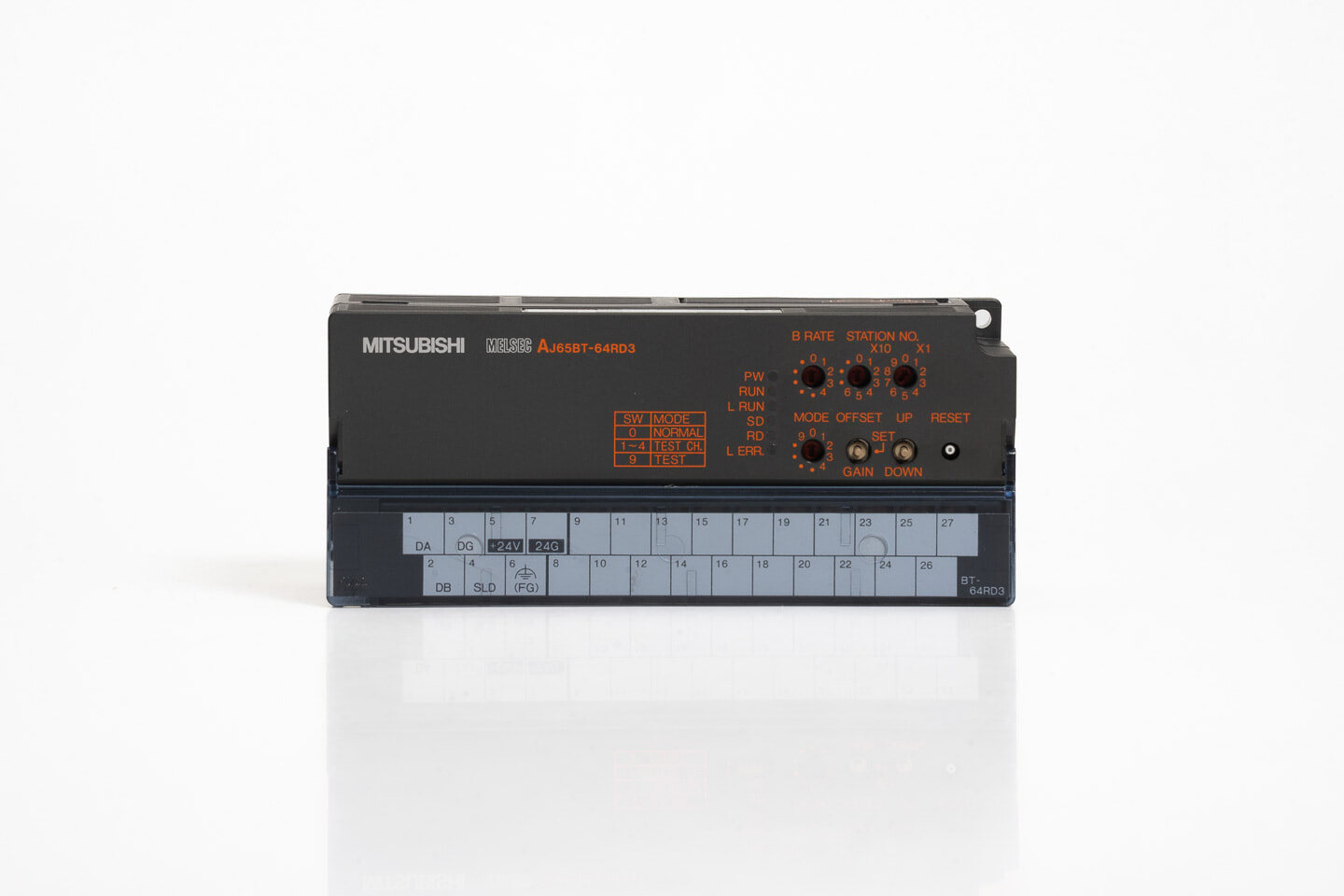 三菱 温度入力ユニット AJ65BT-64RD3 (11年製)