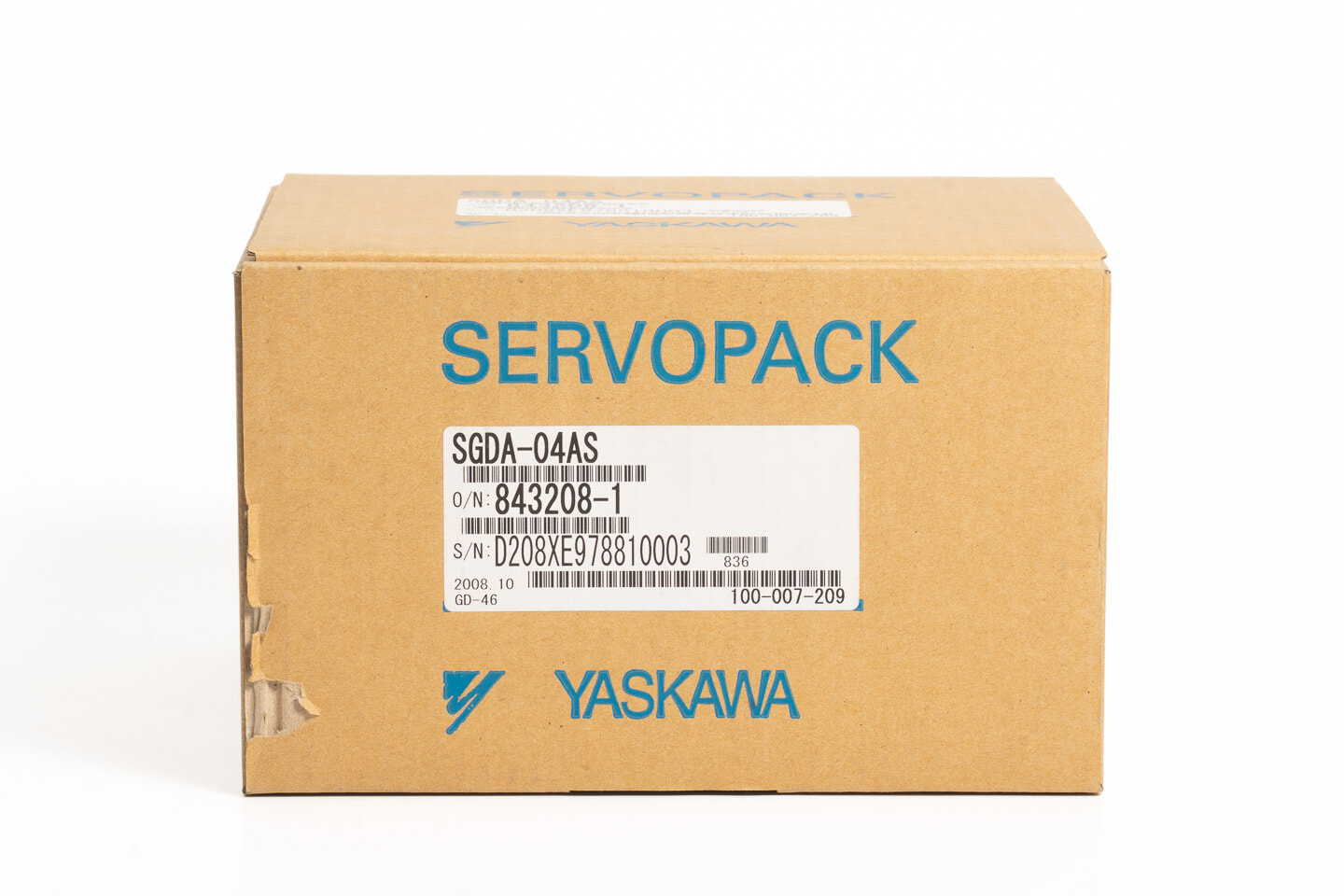 安川電機 ACサーボパック SGDA-04AS (08年製)