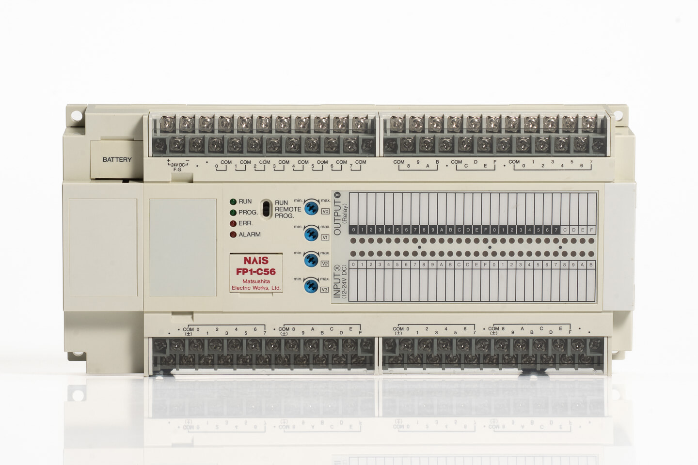 Panasonic(NAiS) コントロールユニット FP1-C56 (AFP12513B) (06年製・カバーツメ折れ)