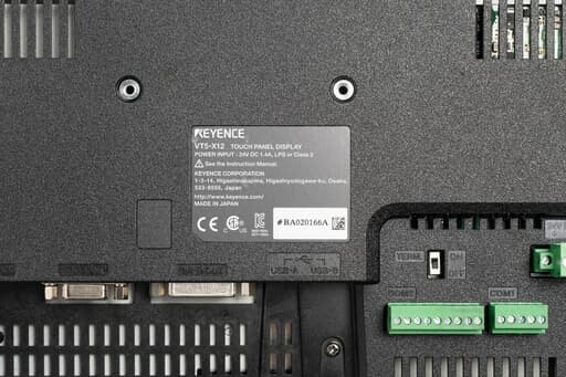 キーエンス VT5-X12 タッチパネル キーエンス タッチパネル VT5-X12 | 保守部品.com