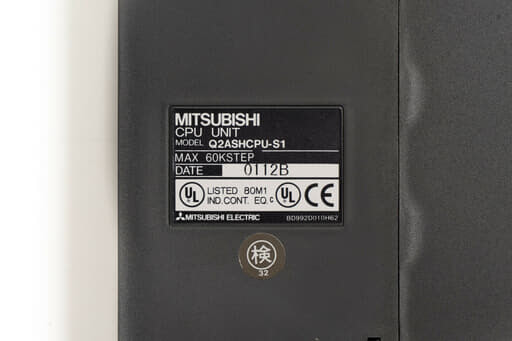 三菱 CPUユニット Q2ASHCPU-S1 (01年製) | 保守部品.com