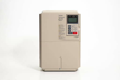 安川電機 インバータ CIMR-G7A2011 (累積稼働時間0h・ソフトVer1045)