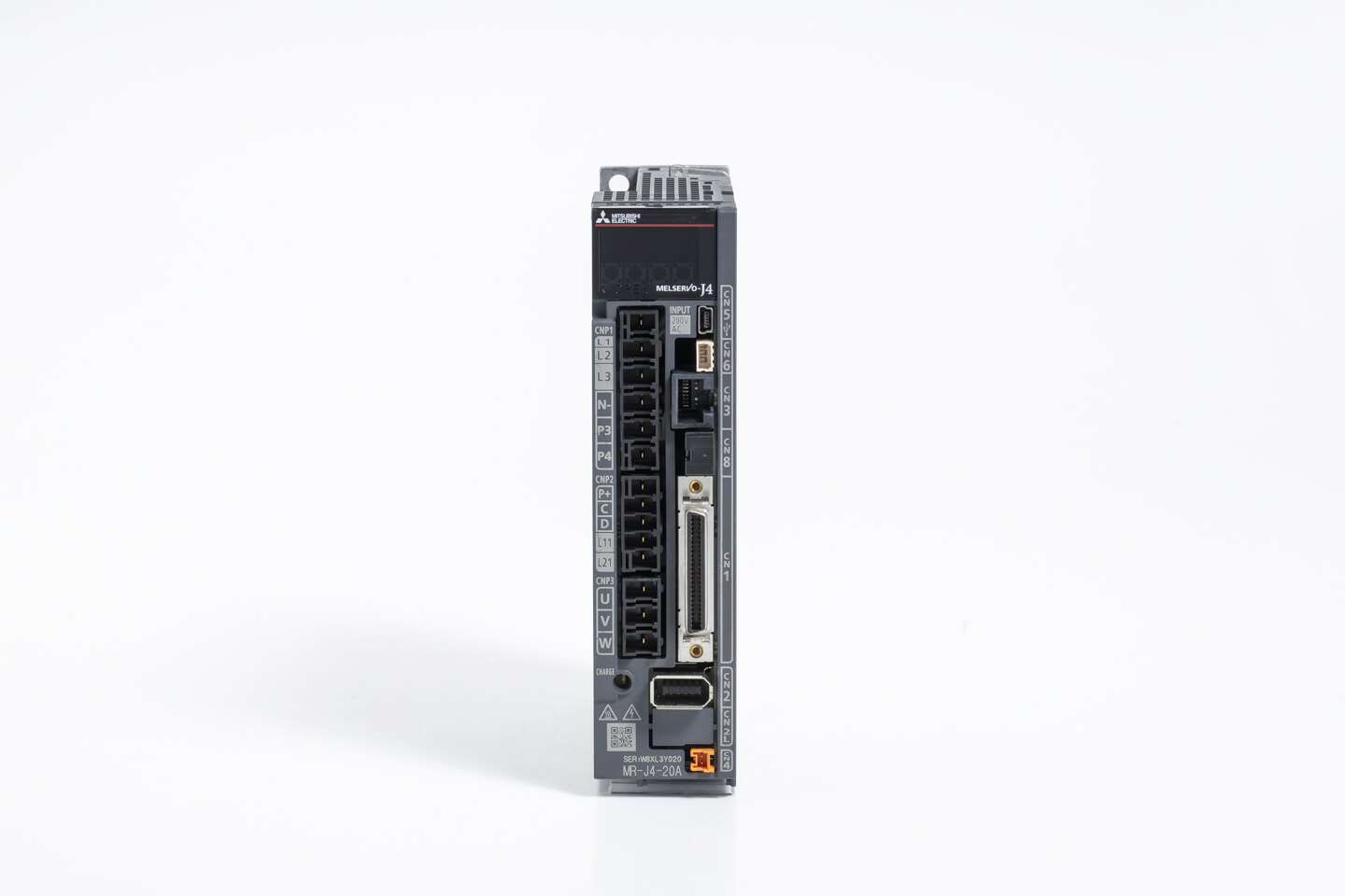 三菱 ACサーボアンプ MR-J4-20A (電源ON累積時間46350h)
