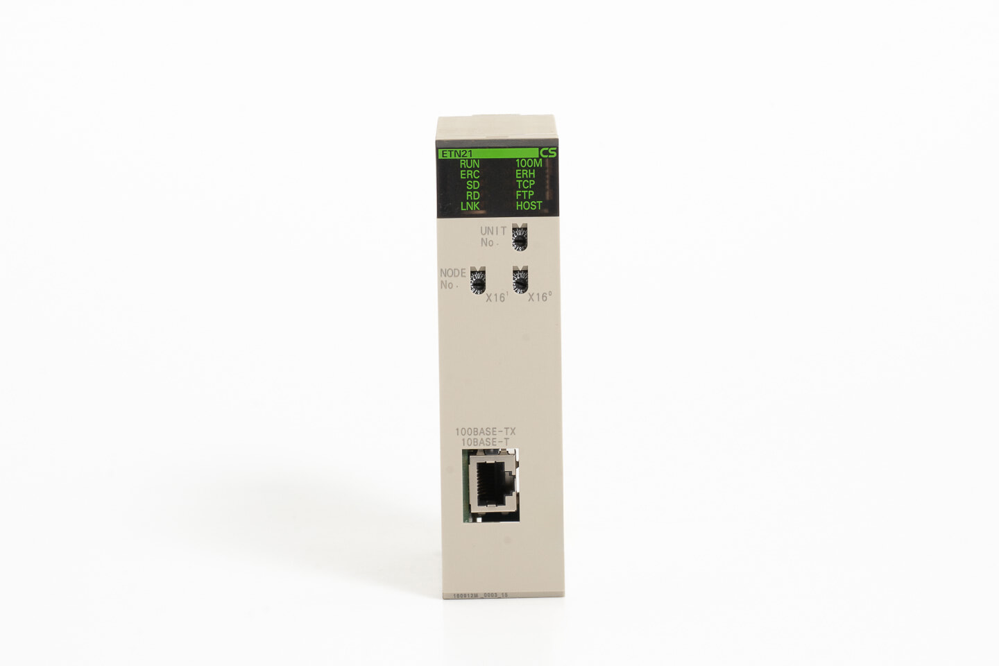 オムロン Ethernetユニット CS1W-ETN21 (16年製)