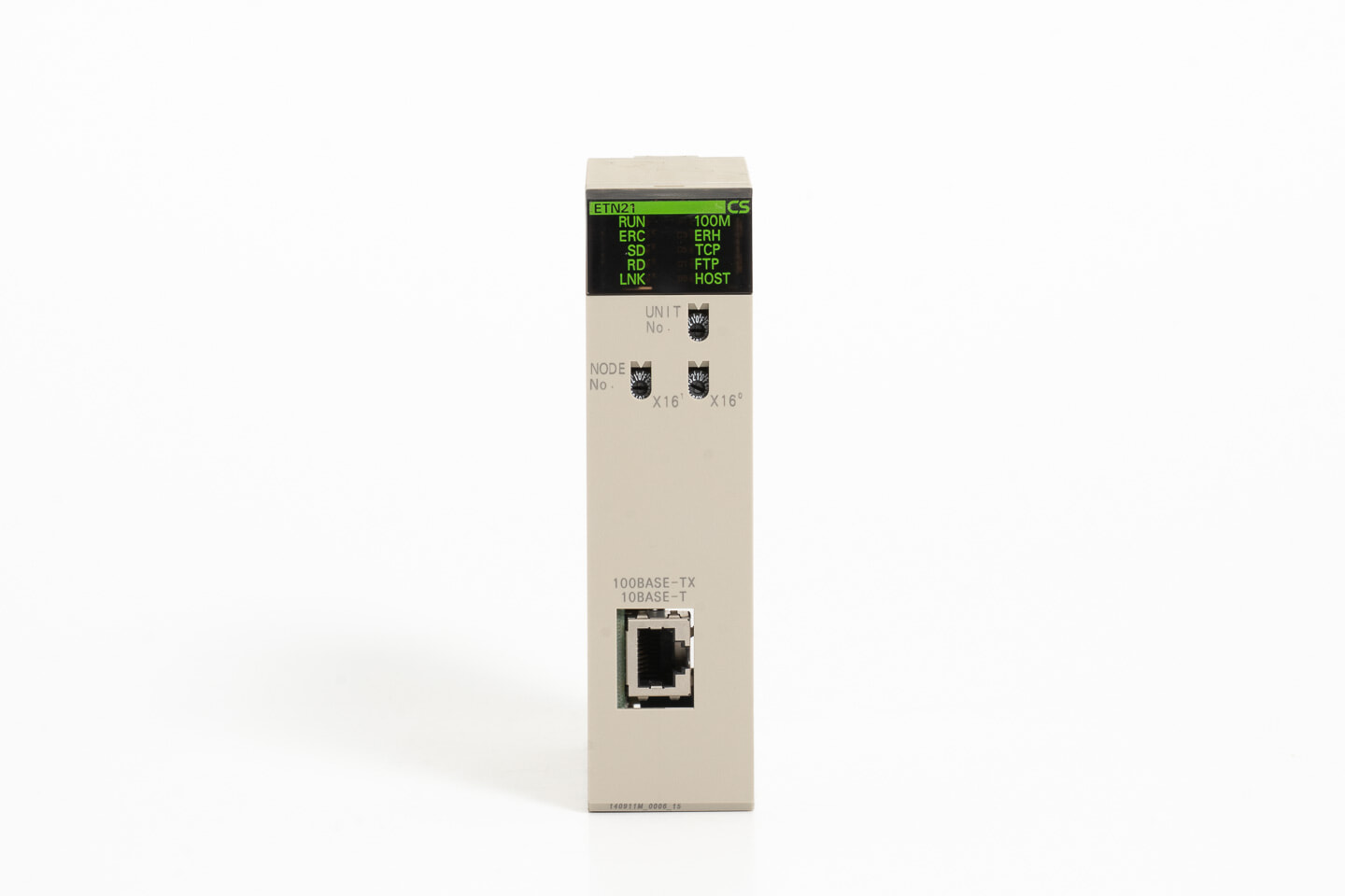 オムロン Ethernetユニット CS1W-ETN21 (14年製)