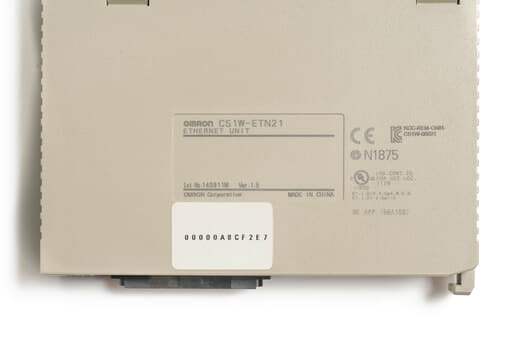 オムロン Ethernetユニット CS1W-ETN21 (14年製) | 保守部品.com