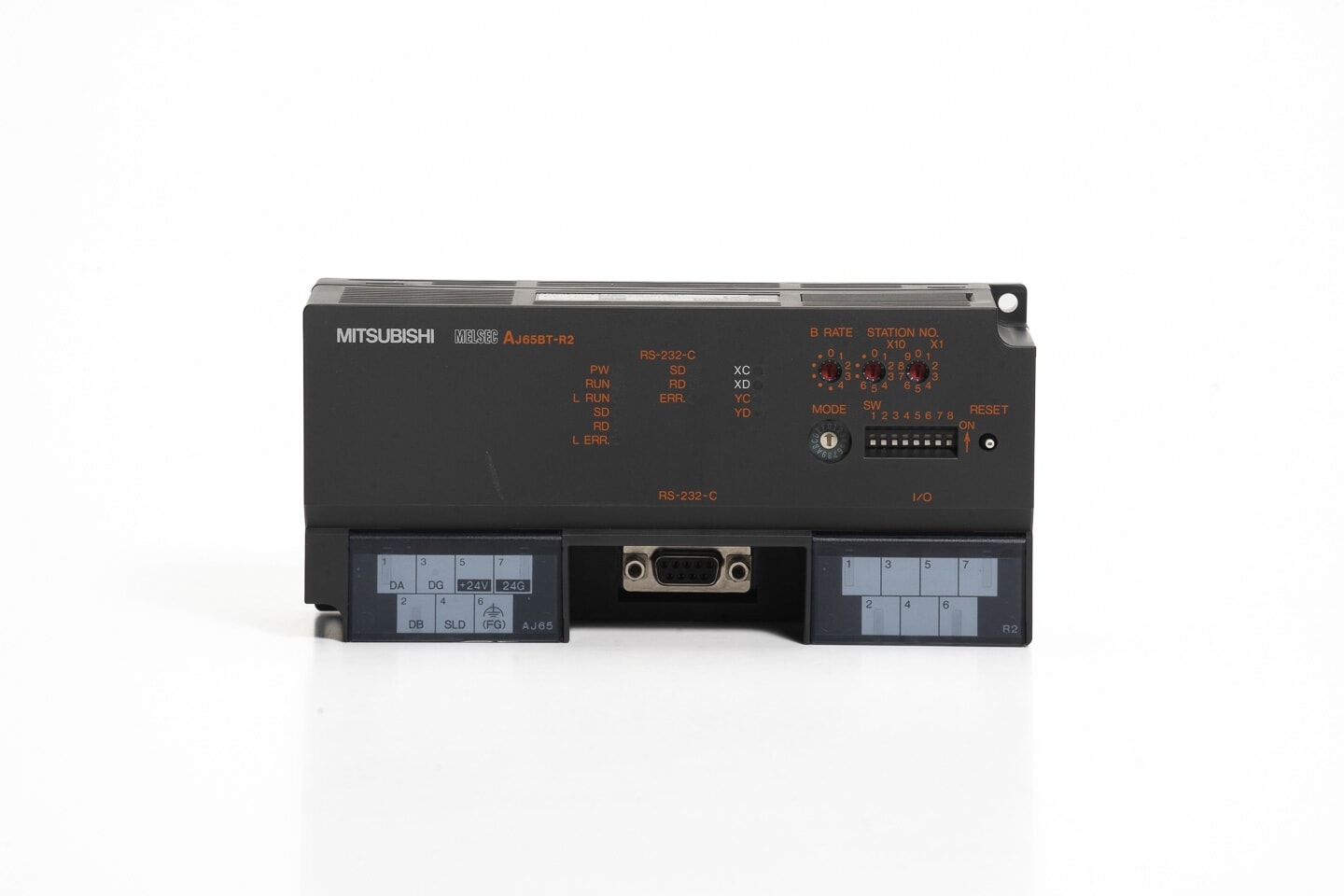 三菱 RS-232インタフェースユニット AJ65BT-R2 (08年製)