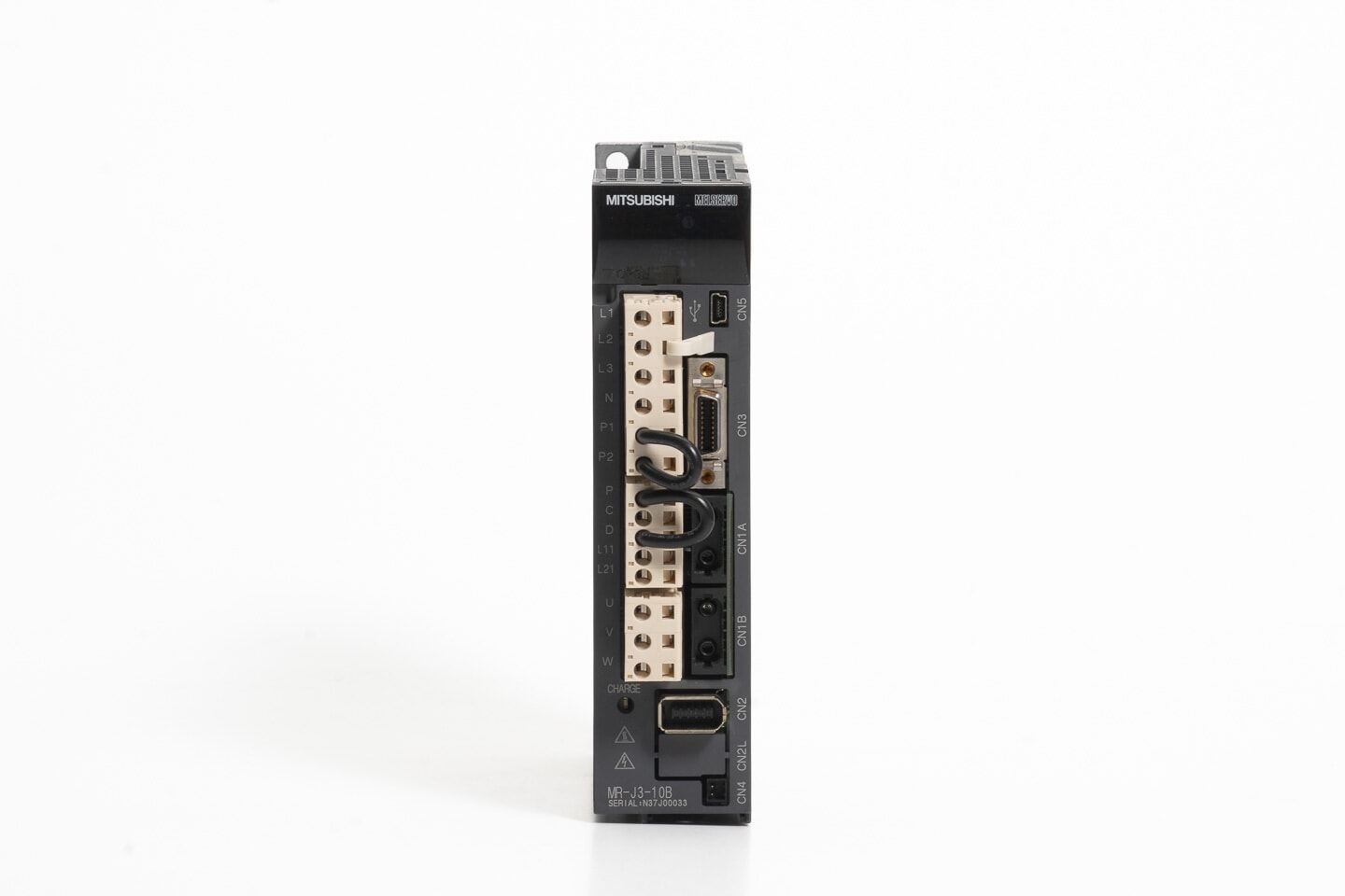 三菱 ACサーボアンプ MR-J3-10B (電源ON累積時間1160h)