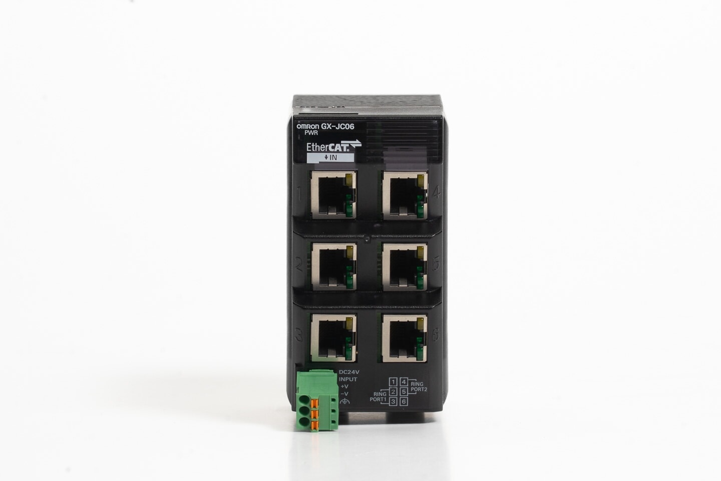 オムロン EtherCAT分岐スレーブユニット GX-JC06 (19年製・Ver.1.1)