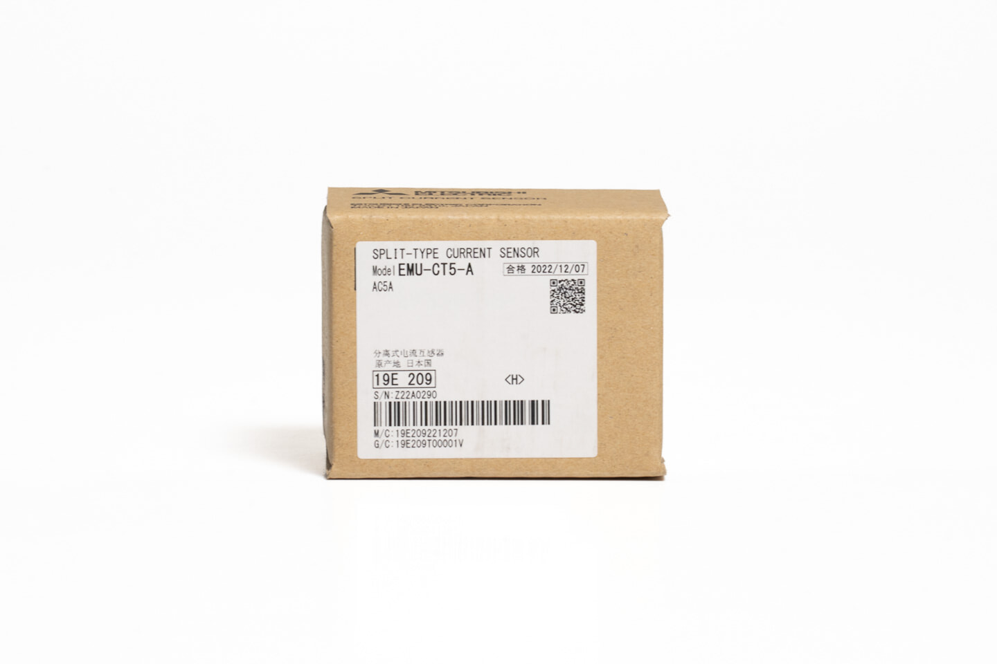 三菱 分割形電流センサ EMU-CT5-A (22年製)