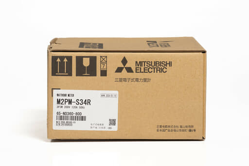 三菱 電力量計 M2PM-S34R 3P3W 200V 120A 50HZ (24年製)