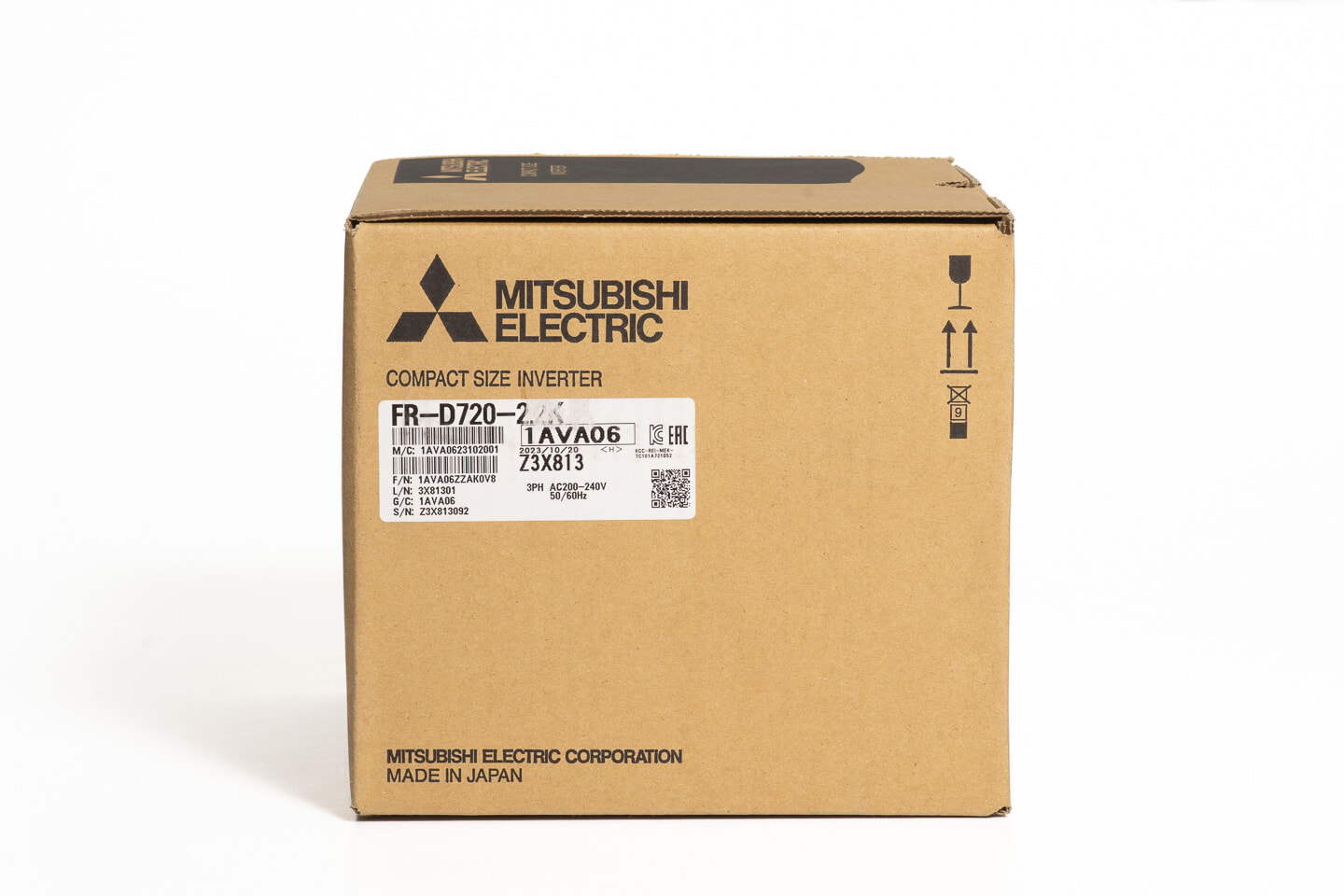 三菱 インバータ FR-D720-2.2K (23年製)