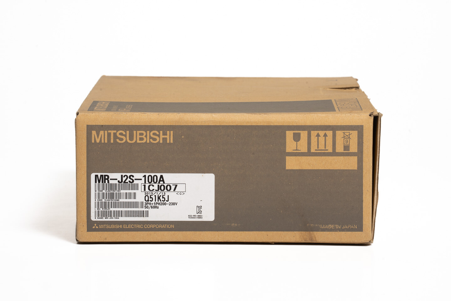 三菱 ACサーボアンプ MR-J2S-100A (15年製)