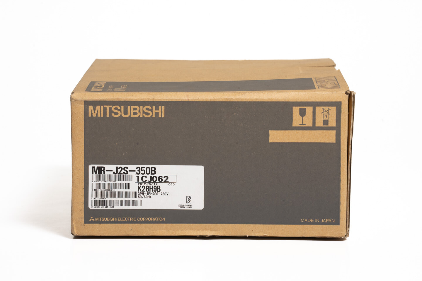 三菱 ACサーボアンプ MR-J2S-350B (12年製)