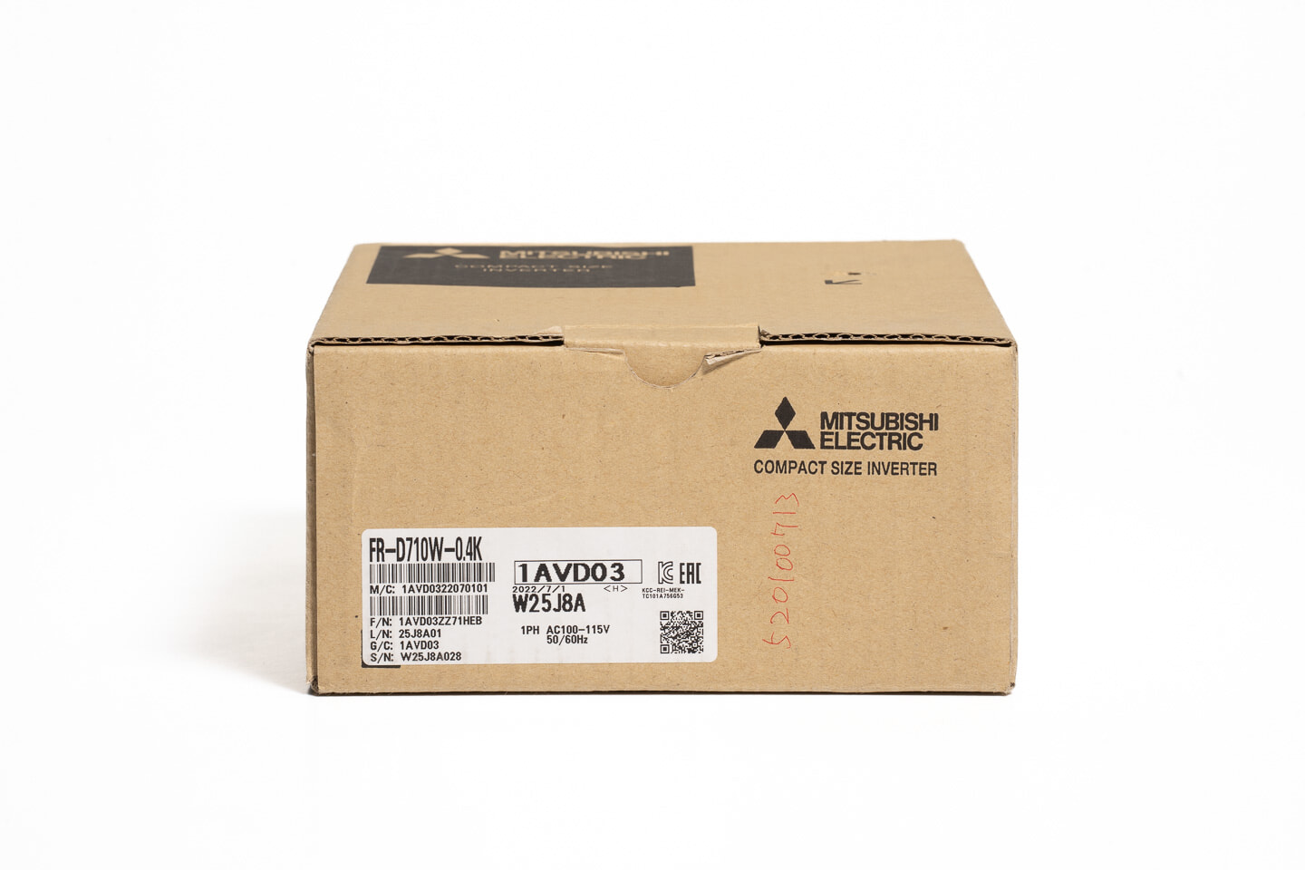 三菱 インバータ FR-D710W-0.4K (22年製)