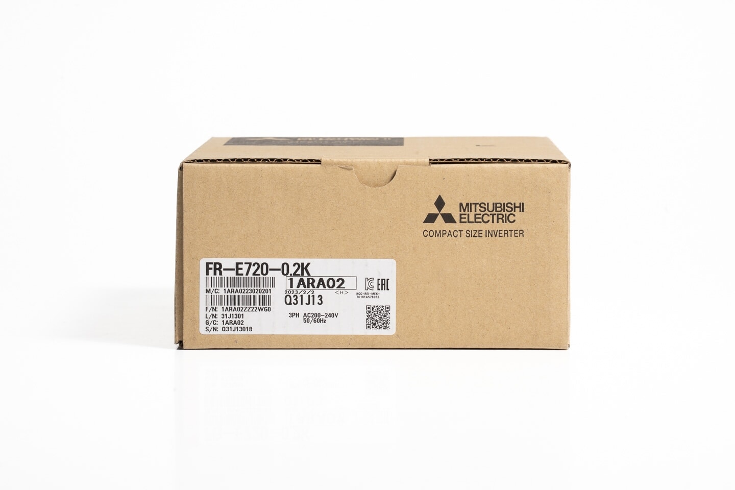 三菱 インバータ FR-E720-0.2K (23年製)