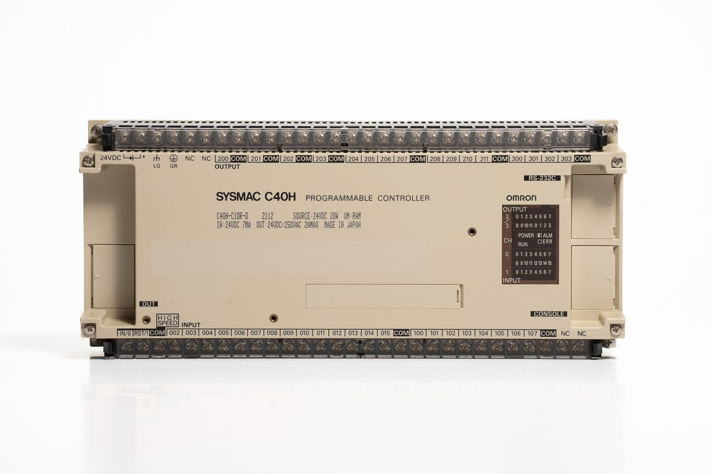 オムロン CPUユニット C40H-C1DR-D (92年製)