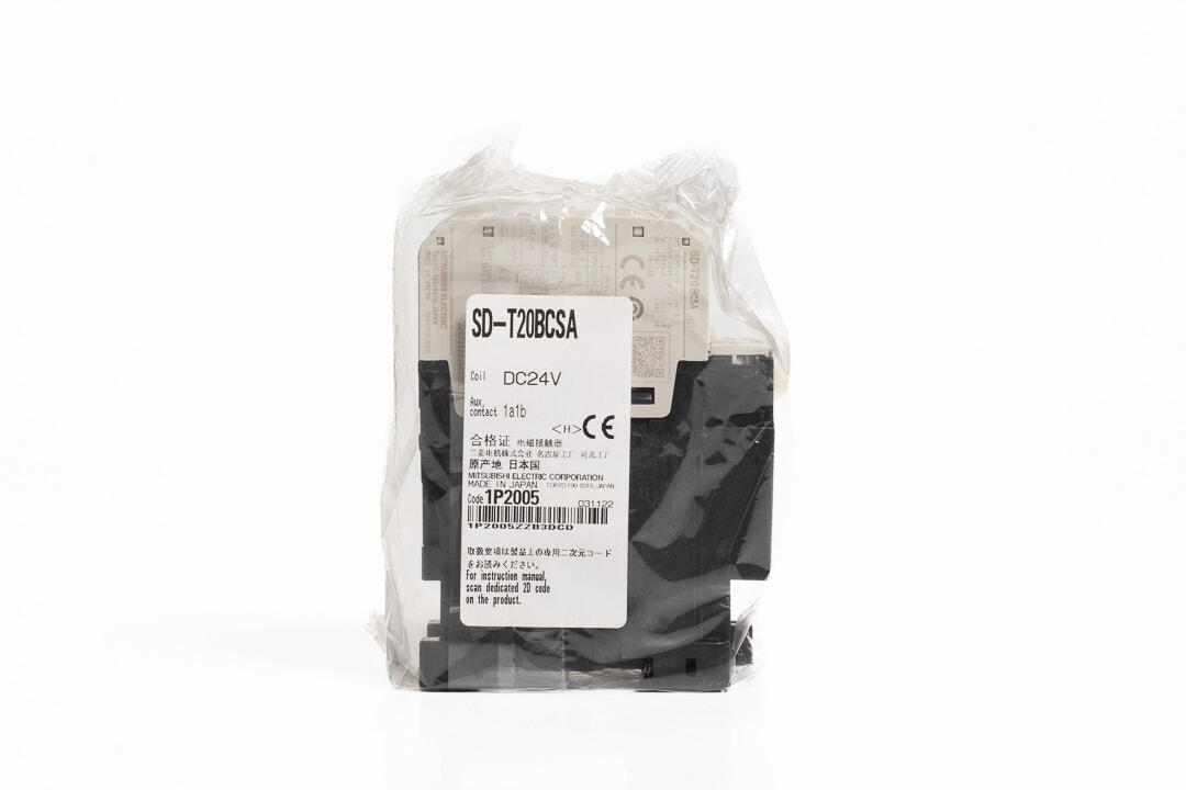 三菱 電磁開閉器 SD-T20BCSA DC24V (22年製)