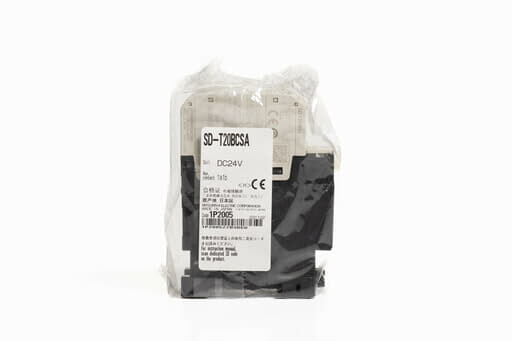 三菱 電磁開閉器 SD-T20BCSA DC24V (22年製)