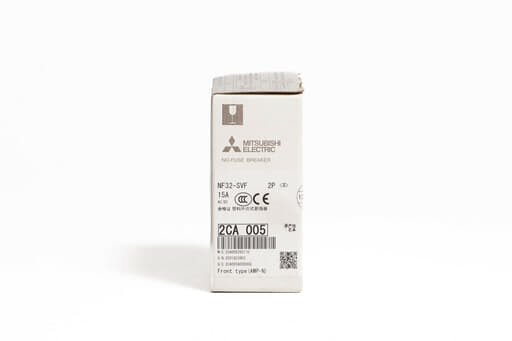 三菱 ノーヒューズ遮断器 NF32-SVF 2P 15A (25年製)