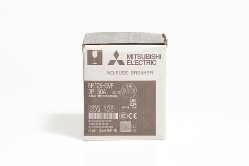 三菱 ノーヒューズ遮断器 NF125-SVF 3P 50A (22年製)