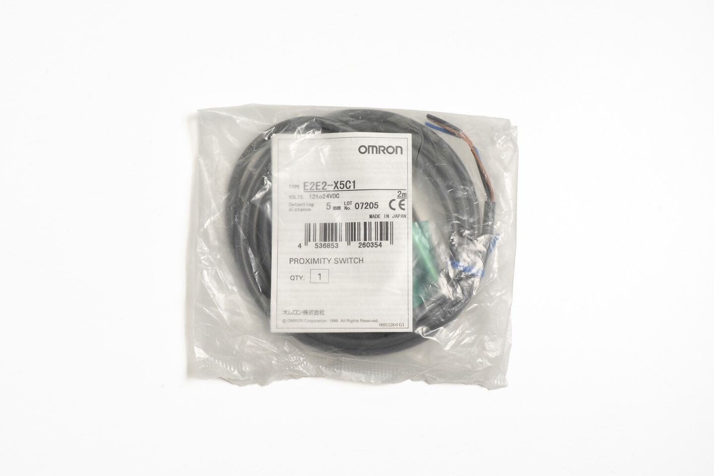 オムロン 近接センサ E2E2-X5C1 2M (05年製)