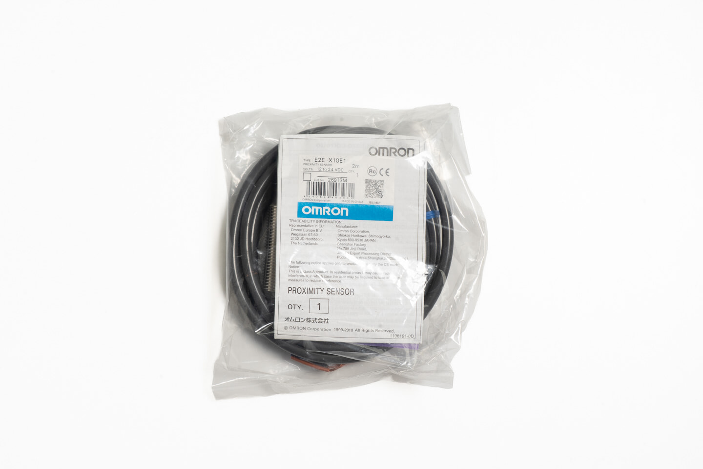 オムロン 近接センサ E2E-X10E1 2M (13年製)