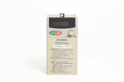 三菱 インバータ FR-E510W-0.4K (通電時間4400h)